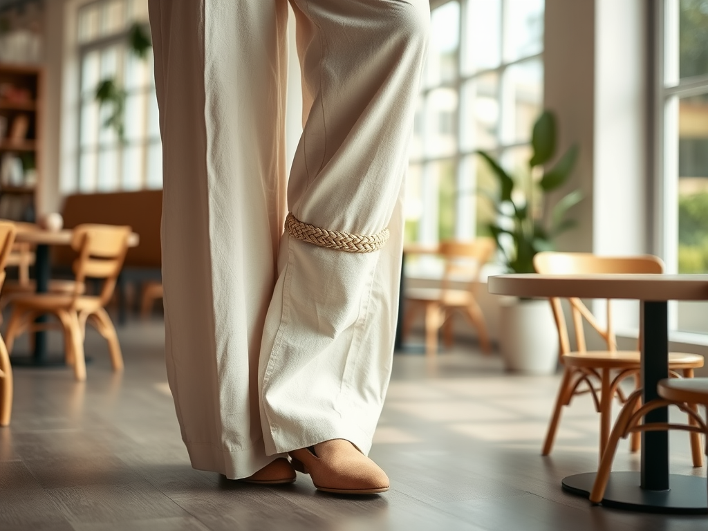 anersf.ro | Asortarea cureaua cu pantofii și pantalonii de in