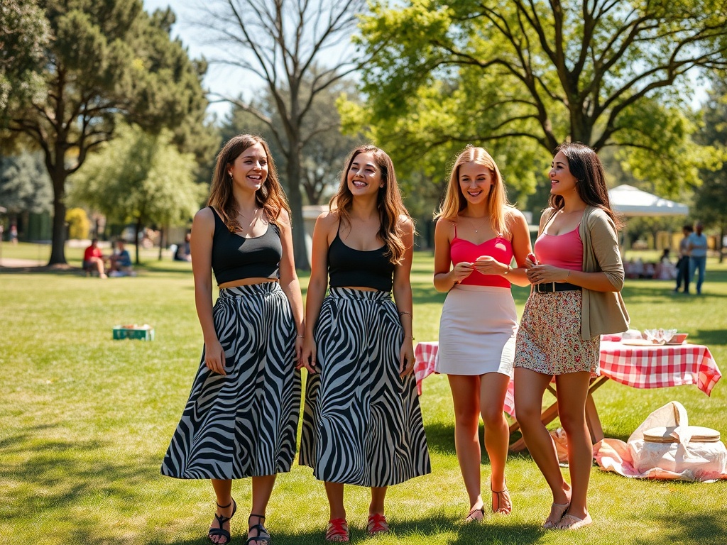 anersf.ro | Fuste cu imprimeu zebra: cum să le integrezi discret